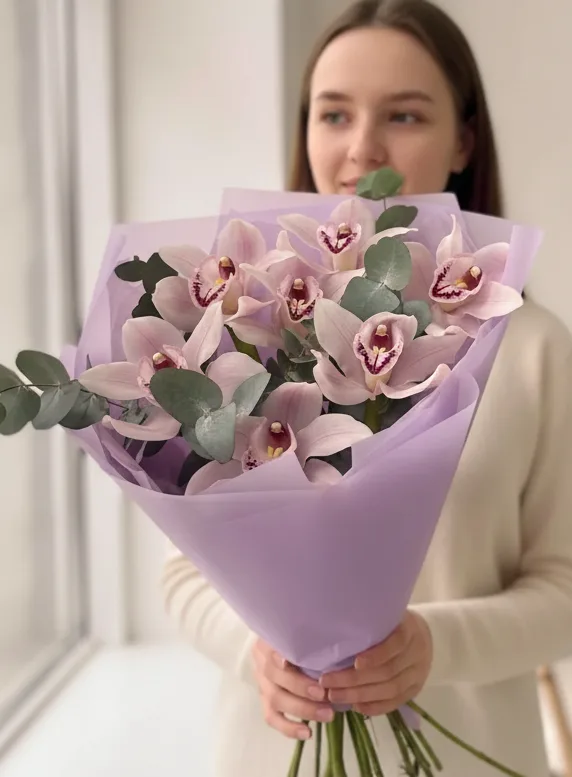 Букет Вуаля — Цветы с доставкой в Томске | +7-923-457-71-36