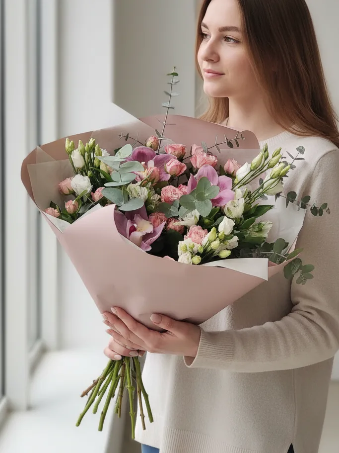 Букет Анастасия — Цветы с доставкой в Томске | +7-923-457-71-36