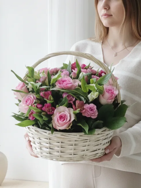 Композиция Мирелла — Цветы с доставкой в Томске | +7-923-457-71-36